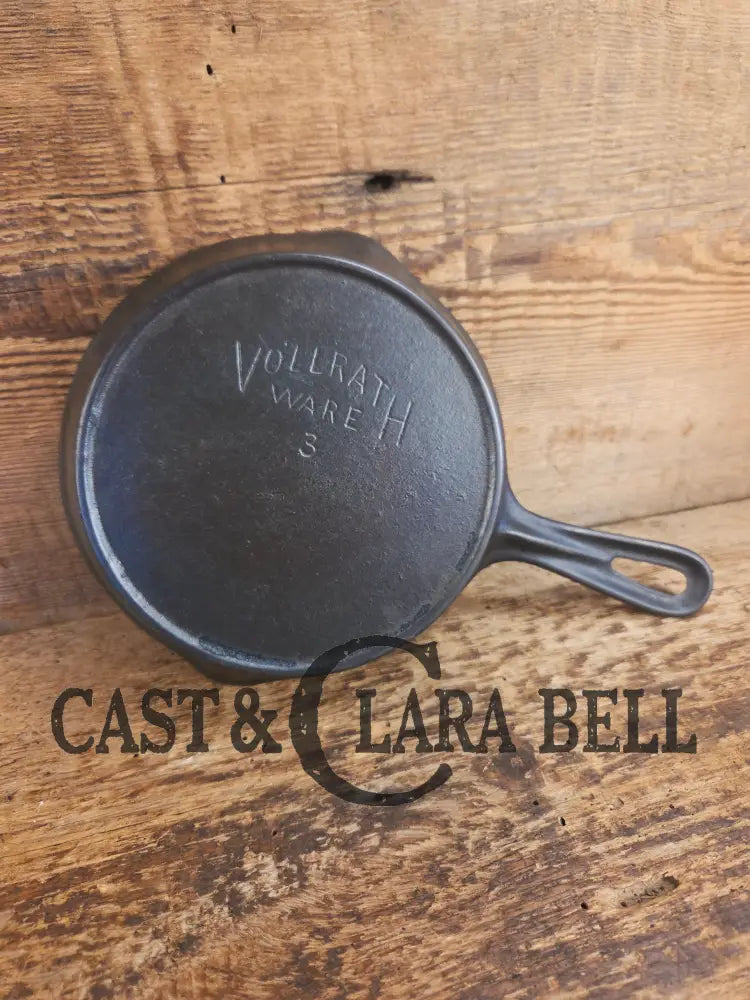 1940’s FULLY marked! Vollrath #3 Cast Iron ’Egg Skillet’. Great gift idea! - Skillet