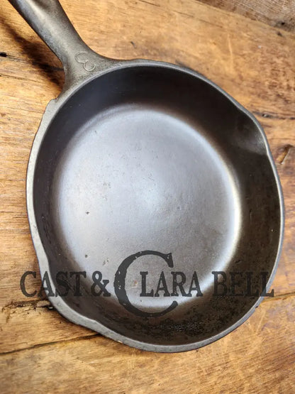 1940’S Fully Marked! Vollrath #3 Cast Iron ’Egg Skillet’. Great Gift Idea! Sc24