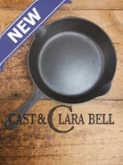 1940’s Griswold #6 Cast Iron Skillet with Small Block Logo and Smooth Bottom 699 I Skillet