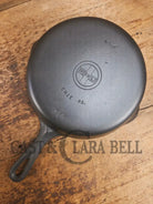 1940’s Griswold #6 Cast Iron Skillet with Small Block Logo and Smooth Bottom 699 I Skillet