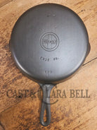 1940’s Griswold #6 Cast Iron Skillet with Small Block Logo and Smooth Bottom 699 I Skillet