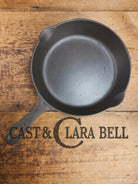 1940’s Griswold #6 Cast Iron Skillet with Small Block Logo and Smooth Bottom 699 I Skillet