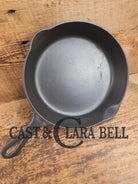 1940’s Griswold #6 Cast Iron Skillet with Small Block Logo and Smooth Bottom 699 I Skillet
