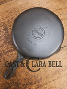 1940’s Griswold #6 Cast Iron Skillet with Small Block Logo and Smooth Bottom 699 I Skillet