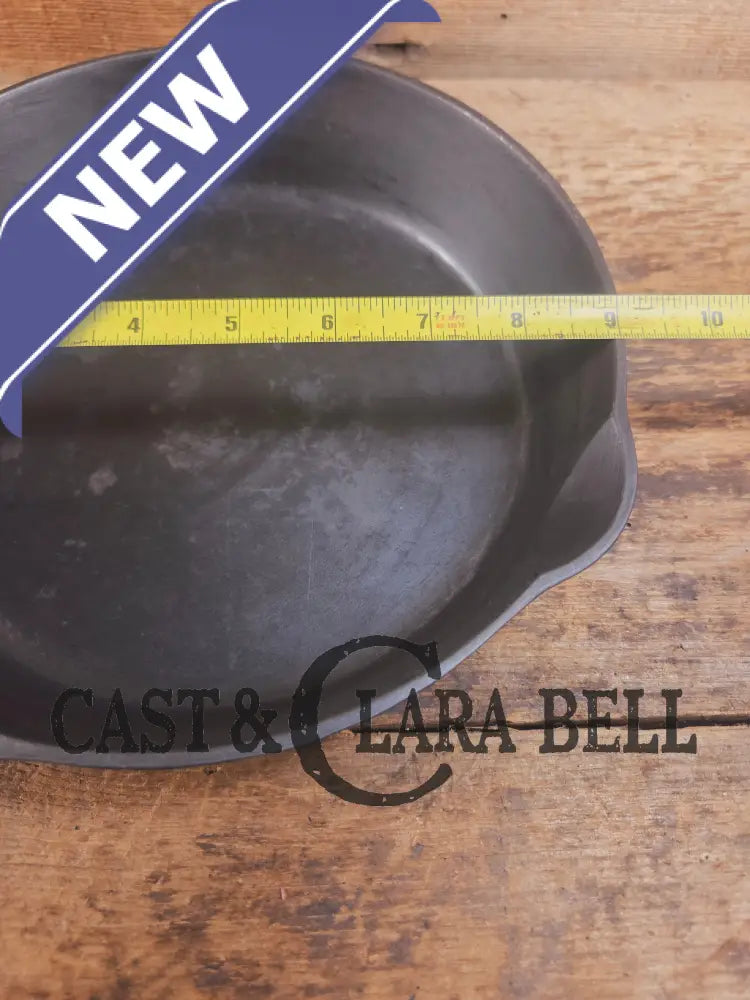 1940’s Griswold #6 Cast Iron Skillet with Small Block Logo and Smooth Bottom 699 K Skillet