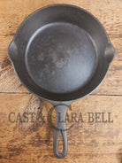 1940’s Griswold #6 Cast Iron Skillet with Small Block Logo and Smooth Bottom 699 K Skillet