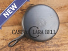 1940’s Griswold #6 Cast Iron Skillet with Small Block Logo and Smooth Bottom 699 K Skillet
