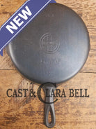 1940’s Griswold #6 Cast Iron Skillet with Small Block Logo and Smooth Bottom 699 K Skillet