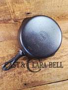 1940’s Griswold #6 Cast Iron Skillet with Small Block Logo Flat Handle and Smooth Bottom 699 B. Wonderful sauté pan