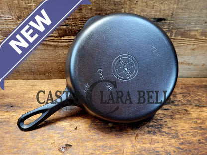 1940’S Griswold #6 Cast Iron Skillet With Small Block Logo Flat Handle And Smooth Bottom 699 H.