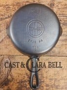 1940’s Griswold No. 3 Cast Iron Egg Skillet with Grooved Handle 709 K Skillet