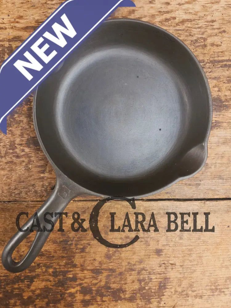 1940’s Griswold No. 3 Cast Iron Egg Skillet with Small Block Logo 709 D Skillet