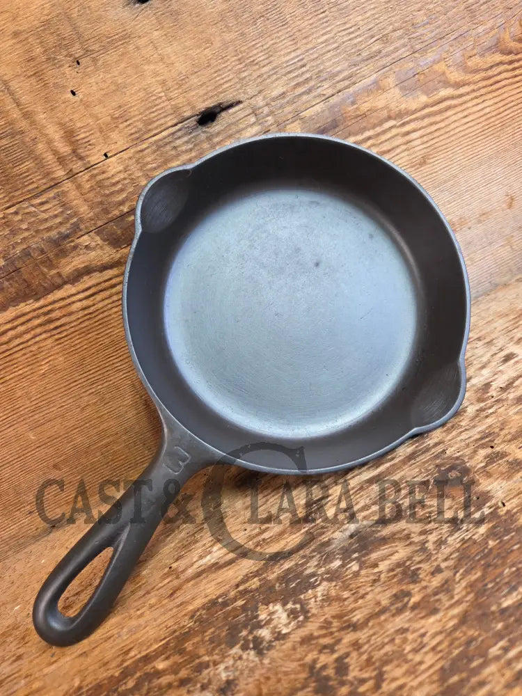 1940’s Griswold No. 3 Cast Iron Egg Skillet with Small Block Logo 709 E - Skillet