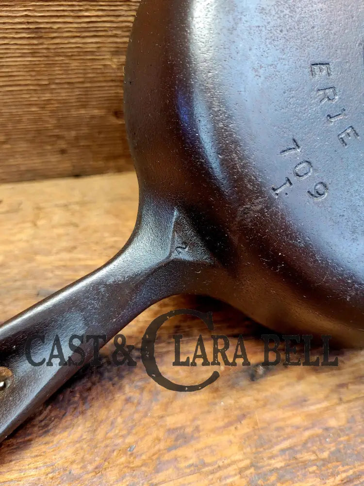 1940’S Griswold No. 3 Cast Iron Egg Skillet With Small Block Logo 709 I