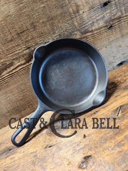 1940’S Griswold No. 3 Cast Iron Egg Skillet With Small Block Logo 709 I