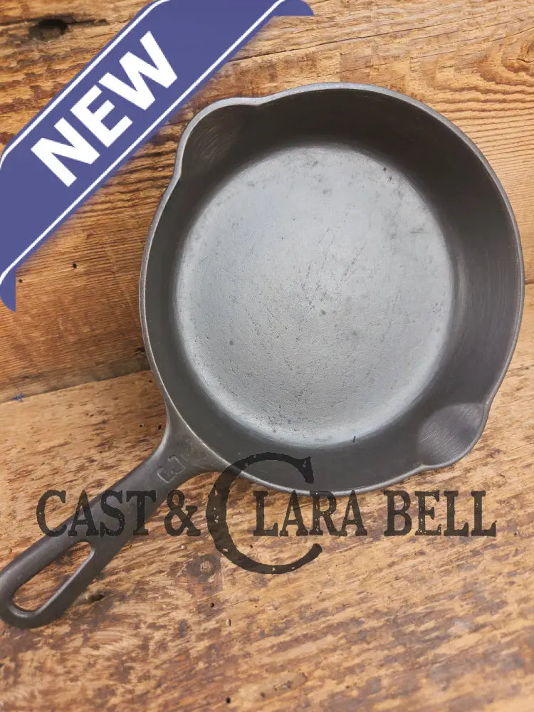 1940’s Griswold No. 3 Cast Iron Egg Skillet with Small Block Logo 709 J Skillet