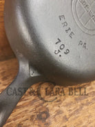 1940’s Griswold No. 3 Cast Iron Egg Skillet with Small Block Logo 709 J Skillet