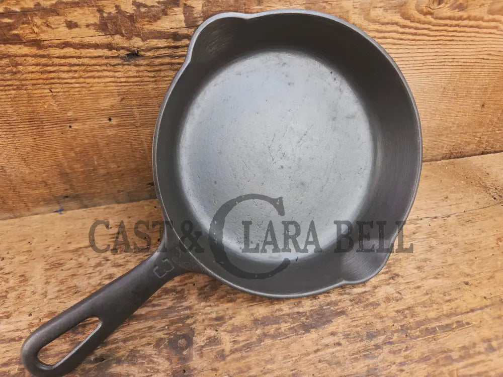1940’s Griswold No. 3 Cast Iron Egg Skillet with Small Block Logo 709 J Skillet