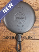 1940’s Griswold No. 3 Cast Iron Egg Skillet with Small Block Logo 709 J Skillet