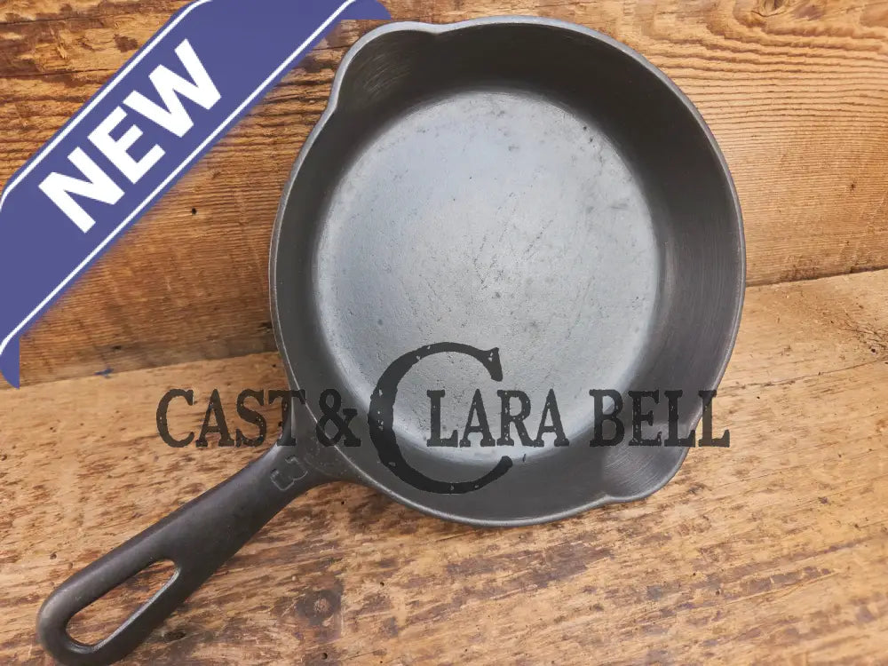 1940’s Griswold No. 3 Cast Iron Egg Skillet with Small Block Logo 709 J Skillet
