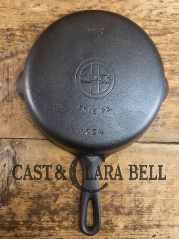 1940’s Griswold No. 3 Cast Iron Egg Skillet with Small Block Logo 709 Skillet