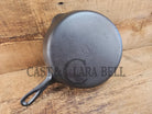 HTF Griswold No. 7 Cast Iron Skillet with Small Block Logo and Grooved Handle 701 Skillet