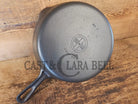 1940’s Griswold No. 7 Cast Iron Skillet with Small Block Logo and Early Handle style. 701 B - Skillet