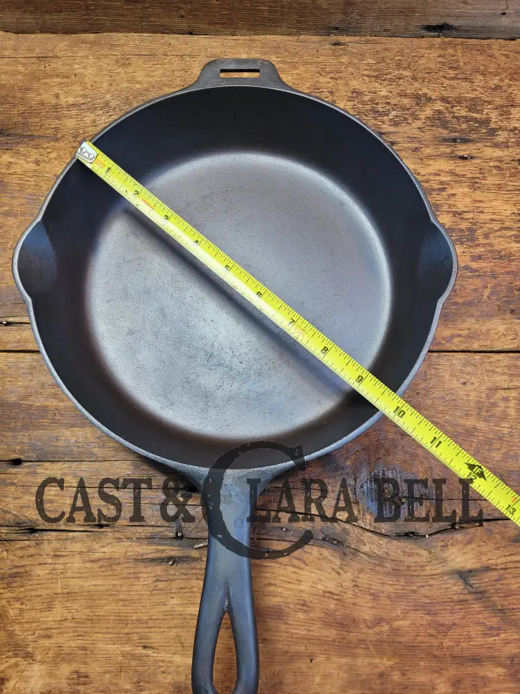 1940’S Griswold No. 7 Hinged Cast Iron Skillet With Small Block Logo 2507. Lid Not Included