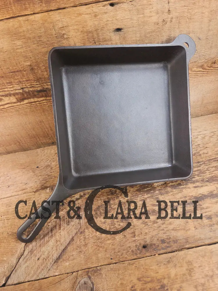 1940’s Griswold No. 768 Square-Fry Skillet with Small Block Logo Erie PA ’E’ Skillet