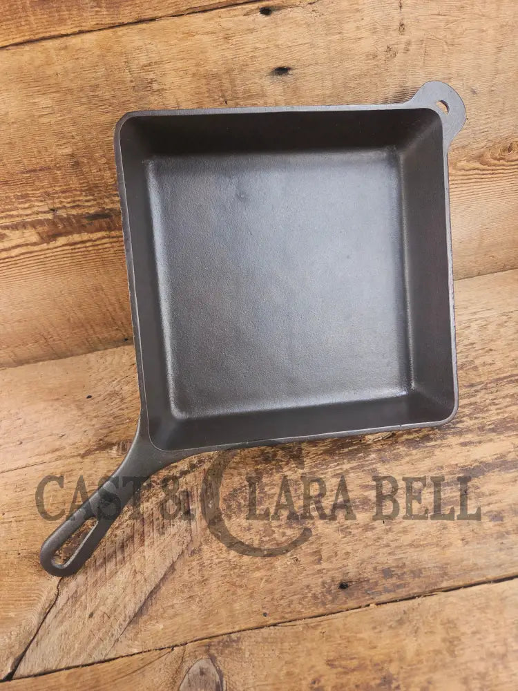 1940’s Griswold No. 768 Square-Fry Skillet with Small Block Logo Erie PA ’E’ Skillet