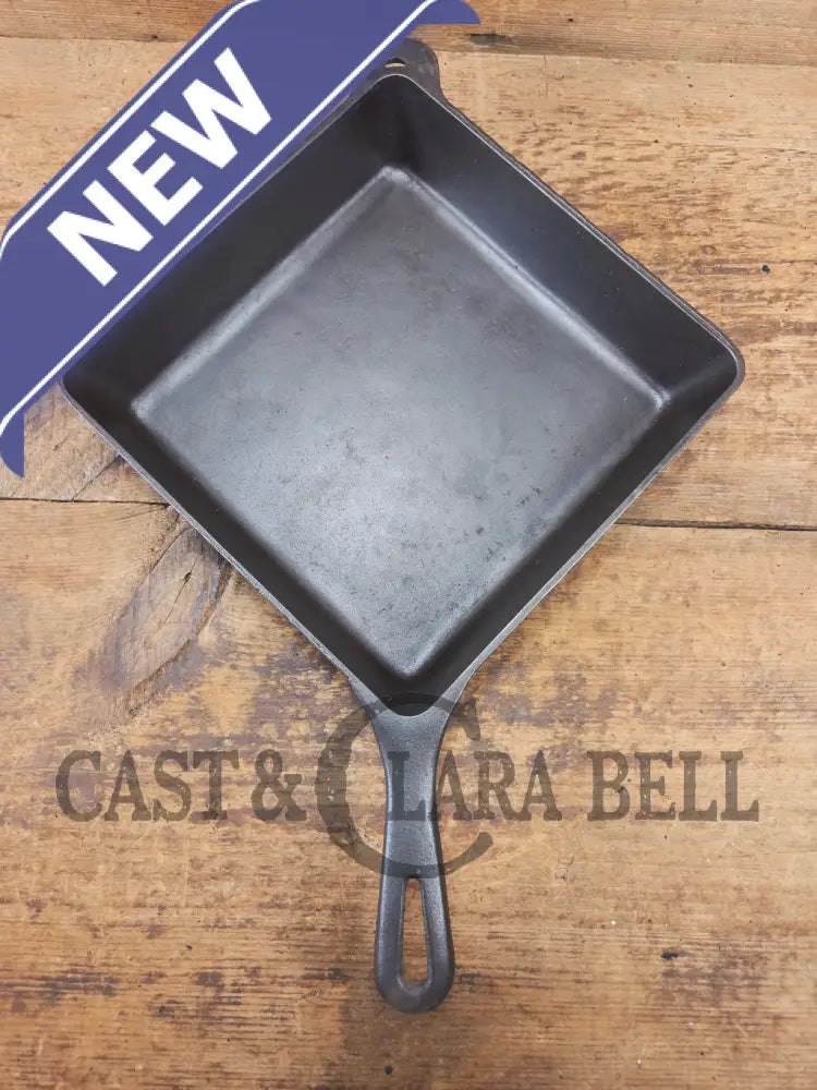 1940’s Griswold No. 768 Square-Fry Skillet with Small Block Logo Erie PA ’E’ - Skillet