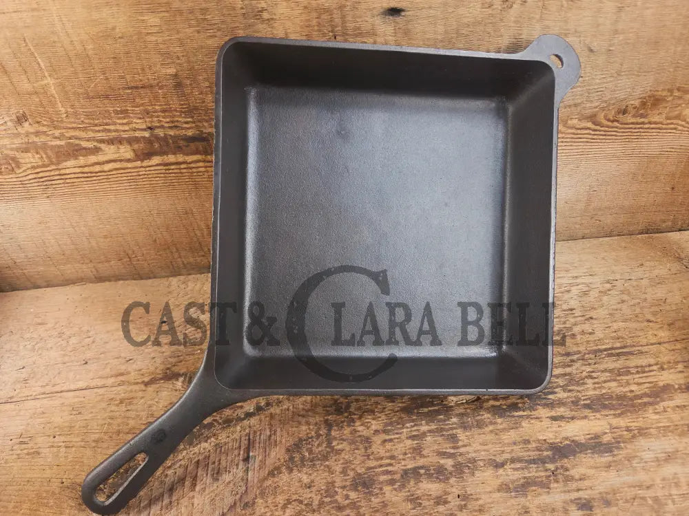 1940’s Griswold No. 768 Square-Fry Skillet with Small Block Logo Erie PA ’E’ Skillet