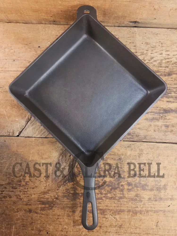1940’s Griswold No. 768 Square-Fry Skillet with Small Block Logo Erie PA ’E’ Skillet