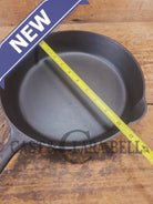 1940’s Griswold No. 8 Cast Iron Skillet with GROOVE handle and Small Block Logo 704 E - Skillet