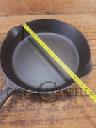 1940’s Griswold No. 8 Cast Iron Skillet with GROOVE handle and Small Block Logo 704 E - Skillet