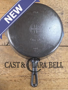 1940’s Griswold No. 8 Cast Iron Skillet with GROOVE handle and Small Block Logo 704 E. In beautiful condition. Almost
