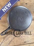 1940’s Griswold No. 8 Cast Iron Skillet with GROOVE handle and Small Block Logo 704 E. In beautiful condition. Almost