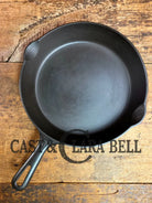 1940’s Griswold No. 8 Cast Iron Skillet with GROOVE handle and Small Block Logo 704 F Skillet