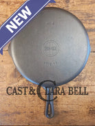 1940’s Griswold No. 8 Cast Iron Skillet with GROOVE handle and Small Block Logo 704 N - Skillet