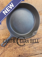 1940’s Griswold No. 8 Cast Iron Skillet with GROOVE handle and Small Block Logo 704 N - Skillet