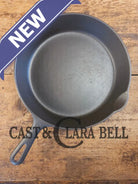 1940’s Griswold No. 8 Cast Iron Skillet with GROOVE handle and Small Block Logo 704 N - Skillet