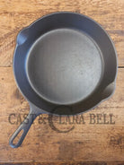 1940’s Griswold No. 8 Cast Iron Skillet with GROOVE handle and Small Block Logo 704 N - Skillet