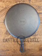 1940’s Griswold No. 8 Cast Iron Skillet with GROOVE handle and Small Block Logo 704 N - Skillet