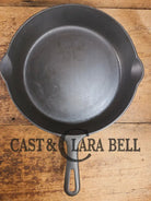 1940’s Griswold No. 8 Cast Iron Skillet with Small Block Logo 704 F Skillet