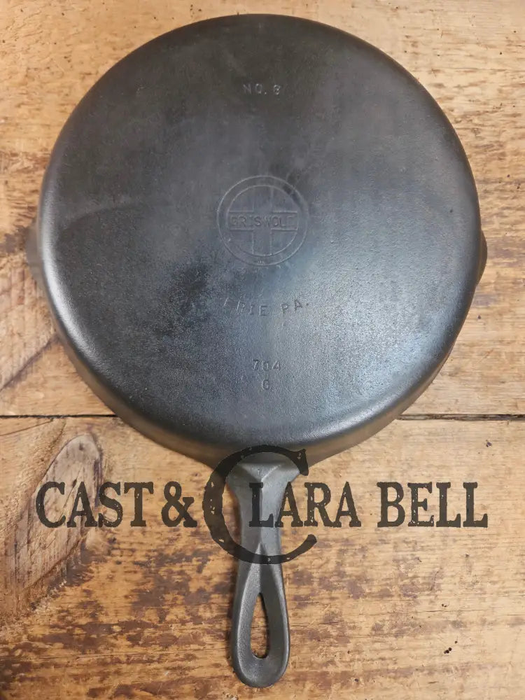 1940’s Griswold No. 8 Cast Iron Skillet with Small Block Logo 704 G Skillet