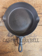 1940’s Griswold No. 8 Cast Iron Skillet with Small Block Logo 704 T - Skillet