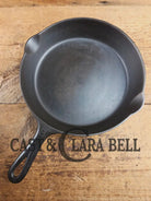 1940’s Griswold No. 8 Cast Iron Skillet with Small Block Logo and Smooth Bottom 704 Skillet