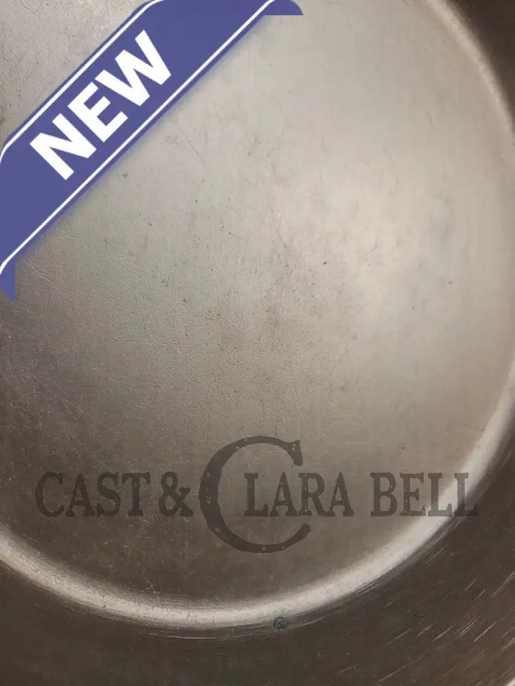 1940’s Griswold No. 8 Cast Iron Skillet with Small Block Logo and Smooth Bottom 704 D. - Skillet