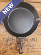 1940’s Griswold No. 8 Cast Iron Skillet with Small Block Logo and Smooth Bottom 704 D. - Skillet