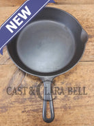 1940’s Griswold No. 8 Cast Iron Skillet with Small Block Logo and Smooth Bottom 704 I - Skillet